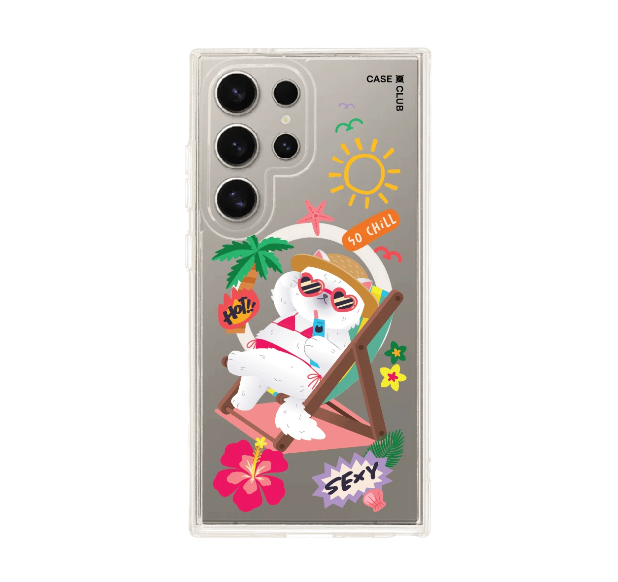 samsung galaxy s24 ultra clear magsafe bikini cat